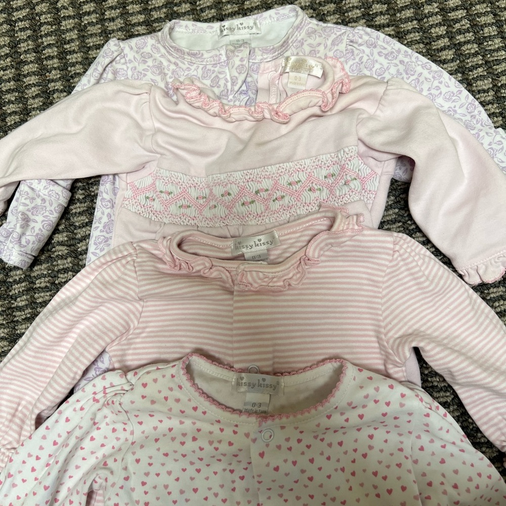 Baby Girl Set of 2 footies
